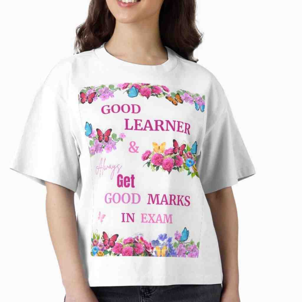 positive affirmation t-shirt to get good marks in exam