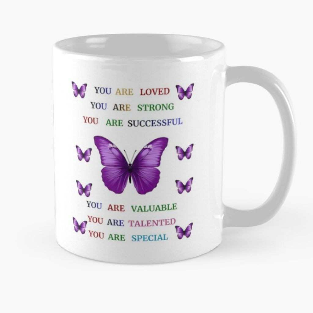POSITIVE AFFIRMATIONS MUG TO ATTRACT POSITIVITY